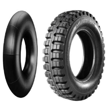 Imagem de Kit Pneu Agrícola 700-16 12 Lonas Tt Militar 4x4 Maggion + Camara