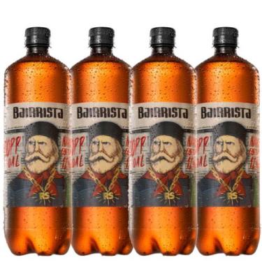 Imagem de Kit 4 Chopp Bairrista 4.3% Puro Malte Salva Beer 1l Gaúcho