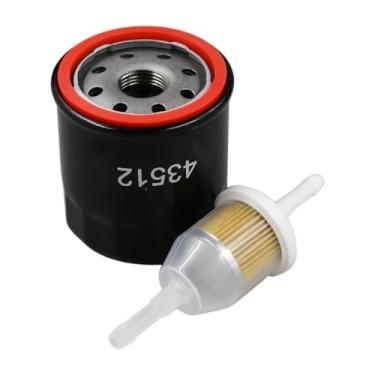 Imagem de Notonmek Filtro De Óleo Combustível Am107423 Am116304 Am101054 Para Kawasaki 49065-7010 49065-0724 49065-2071 Kohler 25 050 22-S Substitui 1016467 261-65902-A0 1490-201-0001 Gy20709 71-5960 120-436