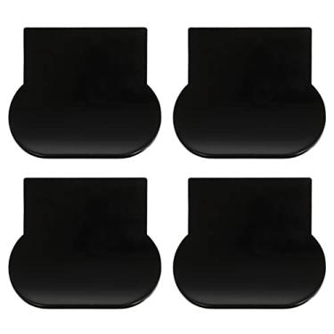 Imagem de DOITOOL 4 peças de elevador de tampa de vaso sanitário, ferramentas de elevação, acessórios de banheiro para casa, escritório, hotel, restaurante, preto