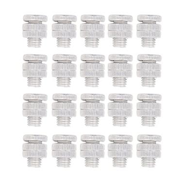 Imagem de Zerodis Conector Elétrico Conector de Alumínio Premium de Alumínio Reforçado Rosca de Fios de Fios para Parafuso de/fixador 100pcs para Uso Externo