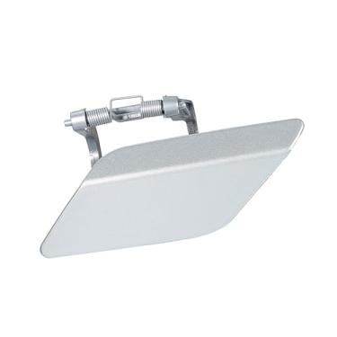 Imagem de VekAuto Tampa do bocal da arruela do farol dianteiro esquerdo para Mercedes Benz E-Class W212 - Pacote com 1 acessórios automotivos prateados