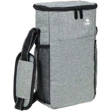 Imagem de Bolsa termica toscana cinza para 2 garrafas bel (p55) 52708 - Belfix