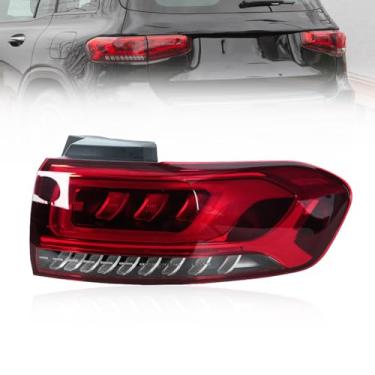 Imagem de JESYMBX Luz traseira para Mercedes-Benz W247 GLB-Class GLB35 AMG GLB200 GLB250 2020-2023 seta de freio de corrida direita