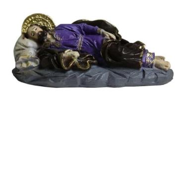 Imagem de Imagem São José Dormindo Resina 11 cm