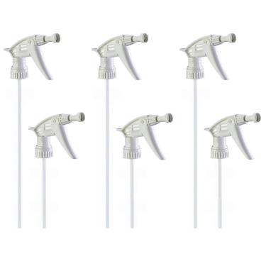 Imagem de Comfort Axis Pulverizador De Espuma Gatilho Resistente A Produtos Químicos, Tubo Imersão 9-1/4", Tamanho Gargalo 28-400, Adequado Para Vários Frascos (Pacote Com 6)