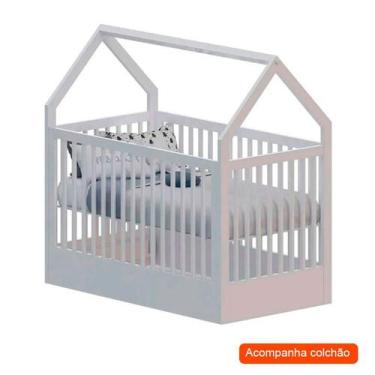 Imagem de Berço Minicama Montessoriano Wood com Colchão Baby D18 (10x70x130) Bra