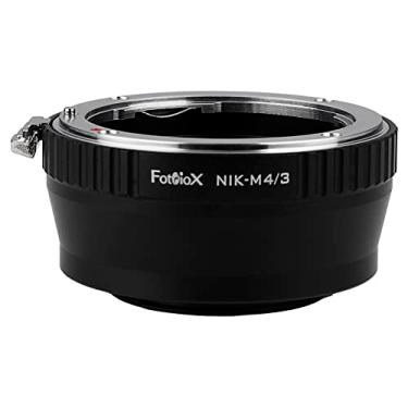 Imagem de Fotodiox Adaptador de montagem de lente - Nikon Nikkor F Mount D/SLR Lens to Micro Four Thirds (MFT, M4/3) Mount Mirrorless Camera Body, (10NKM43P)