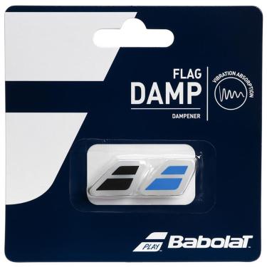 Imagem de Antivibrador Babolat Flag Damp com 02 Unidades Preto e Azul