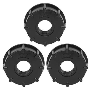 Imagem de 3pcs Ibc Tank Conector de Tanque Grosso Kit de Adaptador Drenagem Mangueira Com Junta Embutida para Conexão à Prova Vazamentos, Tampa Lavagem Absorvente Diâmetro Interno 60 Mm (G3/4)