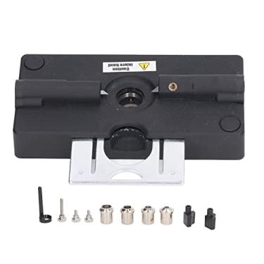 Imagem de Ferramenta perfuradora redonda de madeira, aço de alta velocidade, localizador de furos retos para marcenaria, fabricante de espigas redondas DIY, conjunto de manga de broca M6-M12