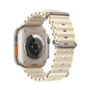 Imagem de Pulseira Ocean Band Ultra Para Apple Watch Series 7 6 5 4 3 SE 2 1 Com