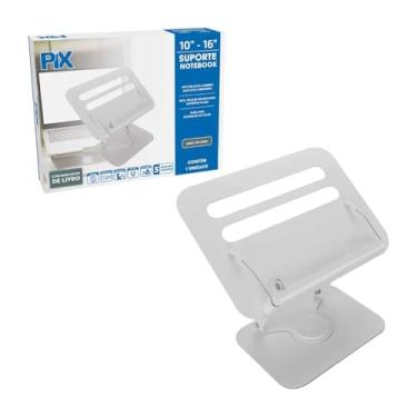 Imagem de Suporte Notebook Alumínio Aço Regulável Base Giratória 360 Graus