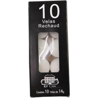 Imagem de Vela Rechaud, Kit, com 10 unidades