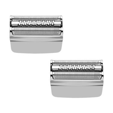 Imagem de Pacote com 2 cabeças de substituição 83M compatíveis com Braun Series 8 S8 Lâminas de barbear elétricas modelo 8370cc, 8340s, 8350s, 8467