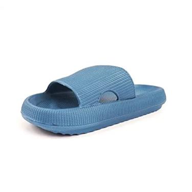 Imagem de Chinelo Ortopédica Fly Feet Nuvem - Macia Leve Confortável Cor:Azul;Tamanho:38/39
