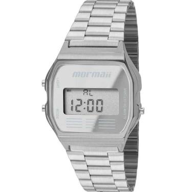 Imagem de Relógio Mormaii Digital Vintage MOBJ3808AA/3C Prata-Unissex