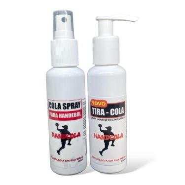 Imagem de Kit Cola Spray para Handebol + Removedor HandCola 100ml
