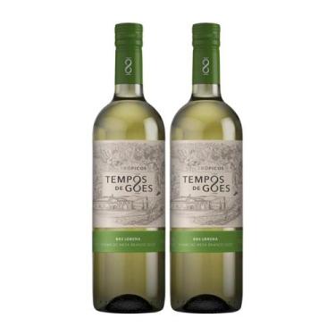 Imagem de Vinho Branco Brasileiro Tempos de Góes Lorena 2 Garrafas750ml