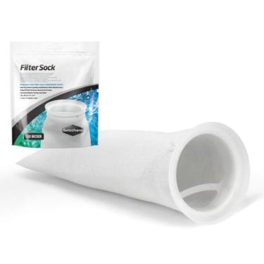 Imagem de Shark Bag Seachem Filter Sock 4" 10x30cm Pre Filtro Sump