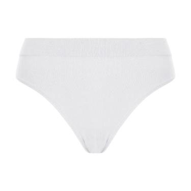 Imagem de calcinha basica sem costura loba feminina lupo original nf, Branco, G