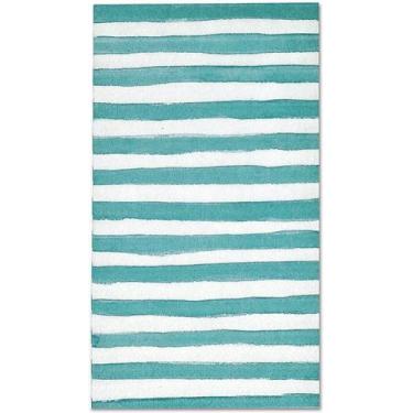 Imagem de Guardanapos para convidados Gift Boutique em papel listrado azul-petró