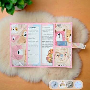 Imagem de Capa Para Caderneta De Vacinação de Bebê/Capa Protetora/Vacinas/Porta 