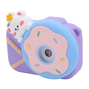 Imagem de Generic Câmera Digital de 1080p, Tela de 2,0 Polegadas de 2,0 Polegadas ABS Silicone 400mAh Compact Câmera Pequena para Fotografia (Roxo)
