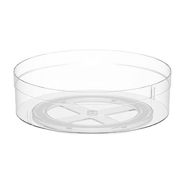 Imagem de Organizador Giratório Alto Clear Natural 8x25,5x25,5cm OCG1000NT - Ou