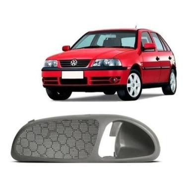 Imagem de Moldura Acabamento Maçaneta Interna Gol Parati Sav G3 Cinza - 5259374