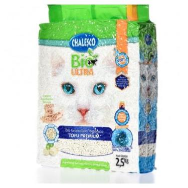 Imagem de Granulado Higiênico Chalesco Bio Ultra Tofu Premium para Gatos 2,5 kg