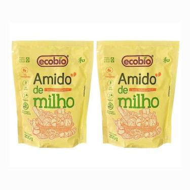 Imagem de Kit 2 Amido de Milho Não Transgenico Ecobio 400g