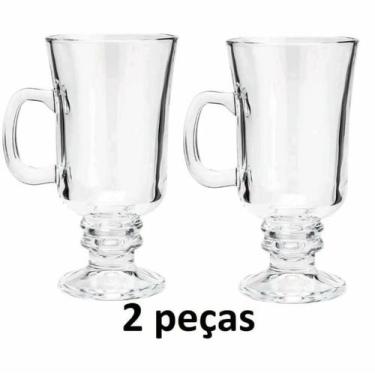 Imagem de Kit Com 2 Taças Para Cappuccino Café Taça 2 Peças - Futura