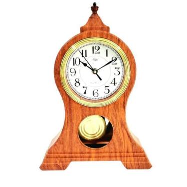 Imagem de Relógio de Mesa Analógico 38x28cm - Quartzo, Design Clássico