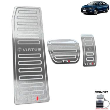 Imagem de Pedaleira+ Descanso Virtus Tsi 2018 19 2020 Automático Prata