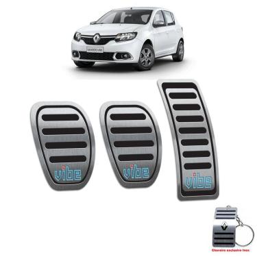 Imagem de Pedaleira Manual Renault Sandero Vibe 2018 2019 Preto