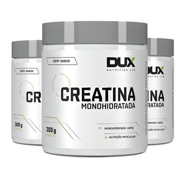 Imagem de Kit 3X Creatina Monohidratada 100% Pura 300G - Dux Nutrition