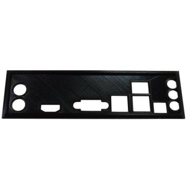 Imagem de Espelho Acabamento Tampa Chapinha Placa Mãe ASUS P5G41T-M - OVER CLOCK