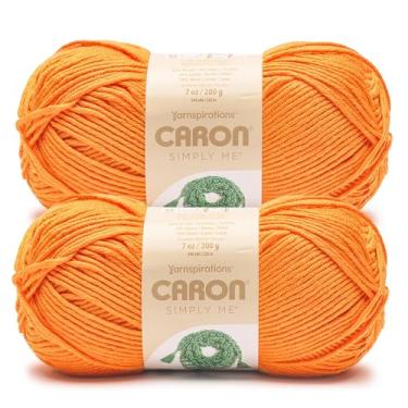 Imagem de Caron Fio de mandarim Simply Me Lively - pacote com 2 unidades de 160 g - 62% acrílico, 20% nylon, 18% lã - nº 5 volumoso - 197 jardas - tricô/crochê