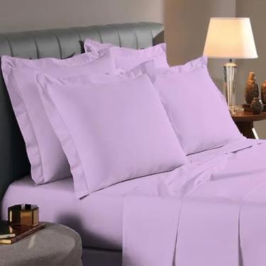 Imagem de 1 Fronha Simples com Zíper Avulsa 70cmx50cm Percal 180 Fios (LILÁS)