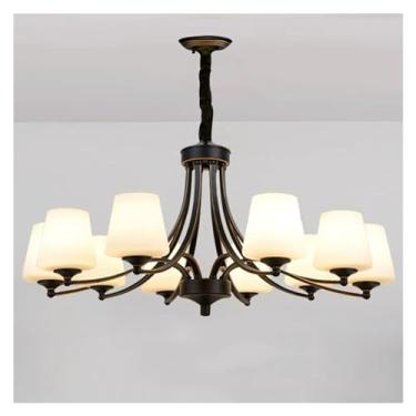 Imagem de Decoração moderna para casa Luzes LED Luminárias pendentes Compatível com lustres de sala de estar Compatível com luz suspensa para sala de jantar Iluminação interna, luzes pendentes moderna