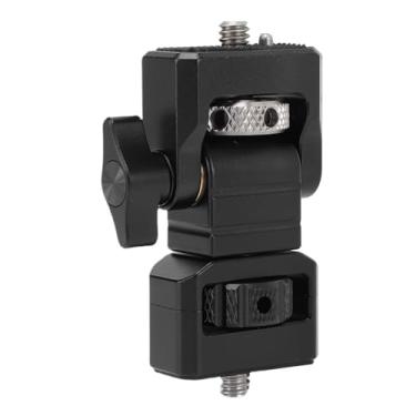 Imagem de Jectse Cabeça de Inclinação Panorâmica de Rotação de 360 ​​°, Amortecimento Anti-torção K Com Parafuso de 1/4 de Polegada, Suporte de Exibição de Câmera Ajustável para Gaiolas de