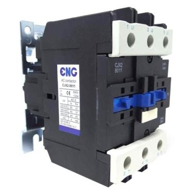 Imagem de Contator trifásico tripolar cjx2 8011 1na+1nf 110v 80a - ENG
