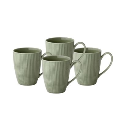 Imagem de Jogo de canecas em porcelana da marca japonesa Noritake. Composto por 4 canecas