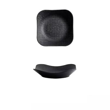 Imagem de Tigelas de massa, pratos de aperitivos, prato de sopa, prato de jantar, prato quadrado branco, prato doméstico, prato quadrado aprofundado, prato profundo comercial, pratos de jantar para festas