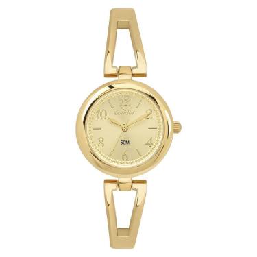 Imagem de Relógio Condor Feminino Ref: Co2035Nuj/5X Bracelete Dourado