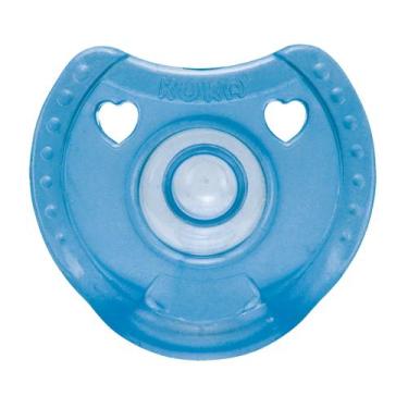 Imagem de Kit Com 2 Chupeta Kuka Baby Silicone Soft Confort T2, Azul