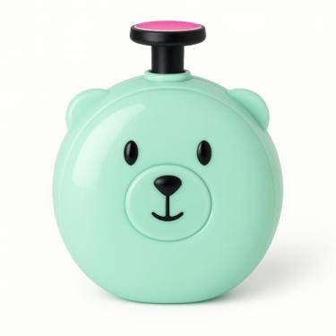 Imagem de Polidor Elétrico para Unhas Verde Menta Design Urso Infantil com Múltiplas Pontas Coloridas para Manicure e Pedicure