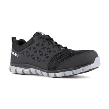 Imagem de Reebok Work Sublite Cushion Work, Masculino, Preto, Comp Toe, EH, PR Athletic, Preto, 9 Wide