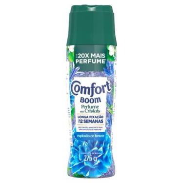 Imagem de AMACIANTE DE ROUPA EXPLOSÃO DE FRESCOR COMFORT BOOM PERFUME EM CRISTAIS FRASCO 275G
